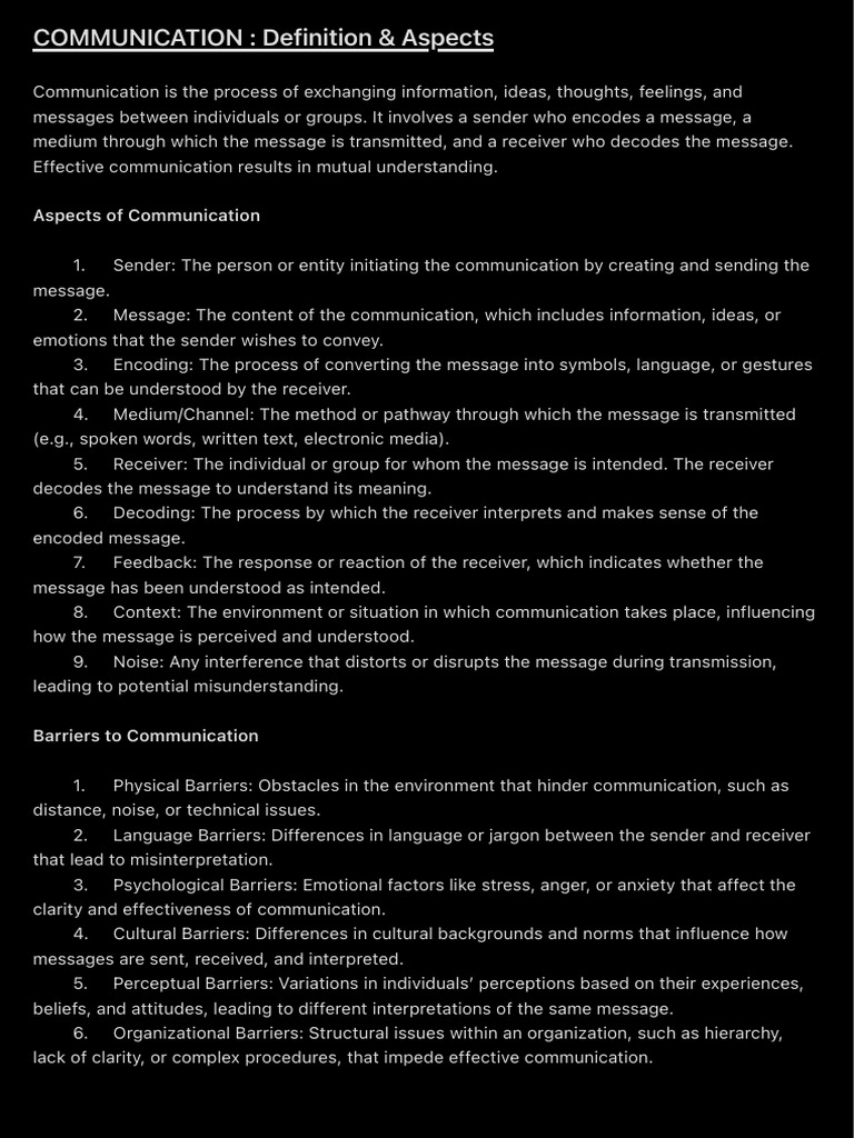 Communication visual data 5