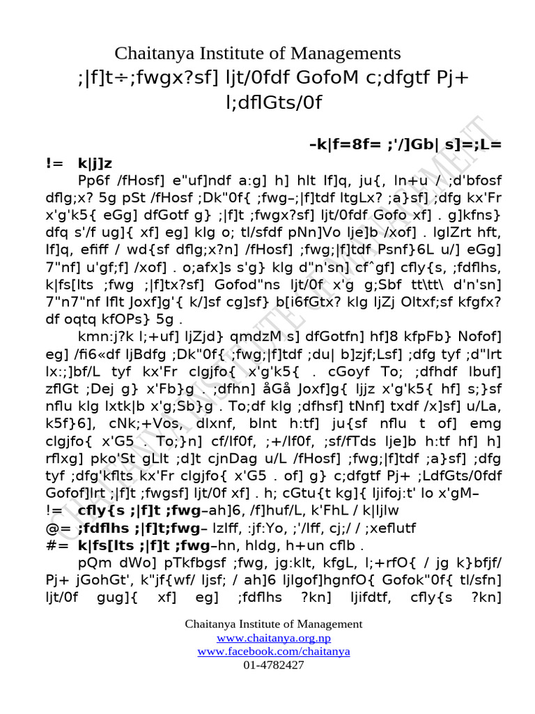 Distribution of Sources & Factor | PDF