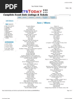 Download ALL Jazz Blues Concert Tour Dates  Event Tickets Clickable Links by ibizzer SN78455231 doc pdf