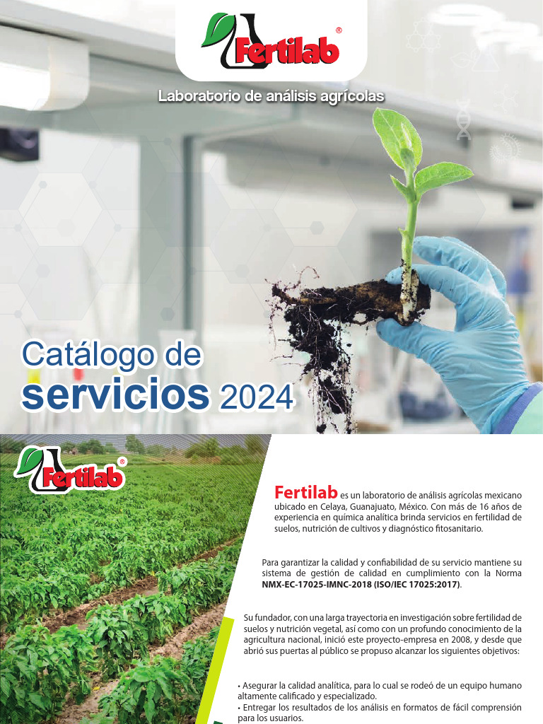 Fertilab_2024 | PDF | Agricultura | Suelo