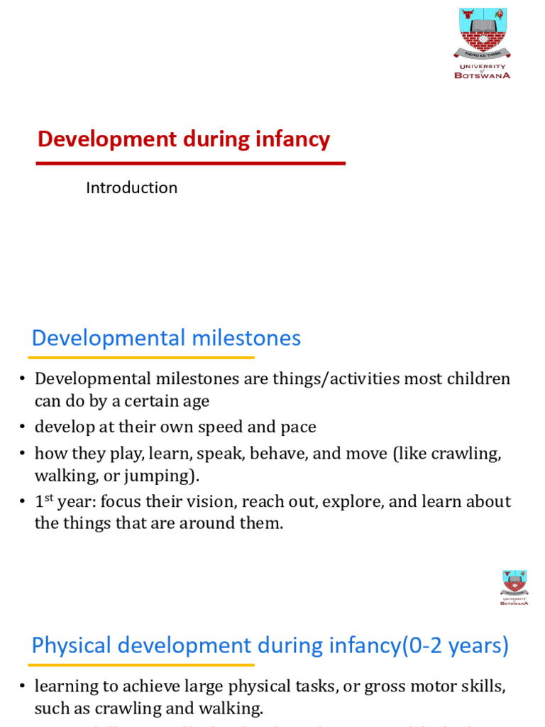 Development in Infancy | PDF | Cognitive Development | Schema (Psychology)