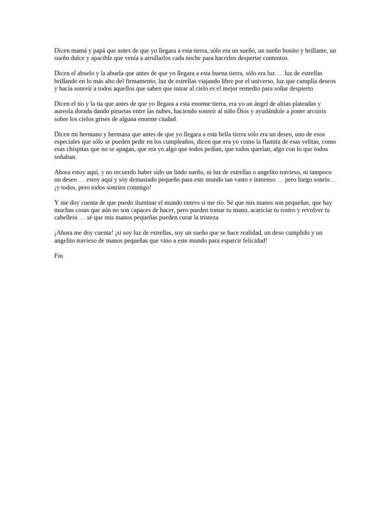 Mis manos pequeñas, mi luz interior | PDF