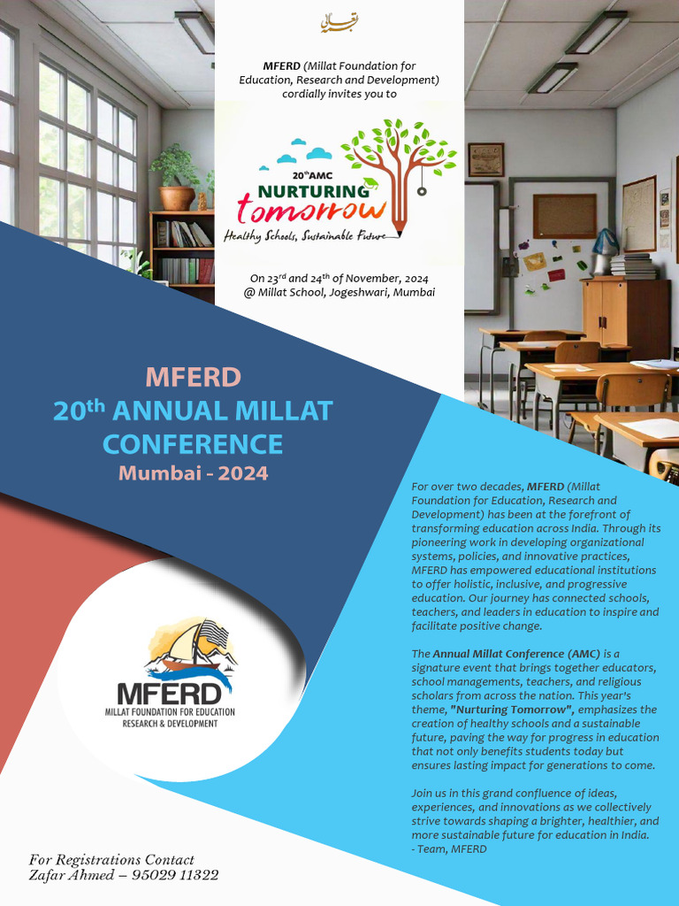 Annual Millat Conference 2024: Nurturing Tomorrow | PDF | Social ...