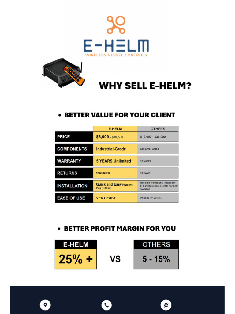 E-Helm Docking Controls | PDF