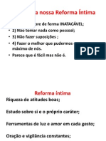 Bases para Nossa Reforma