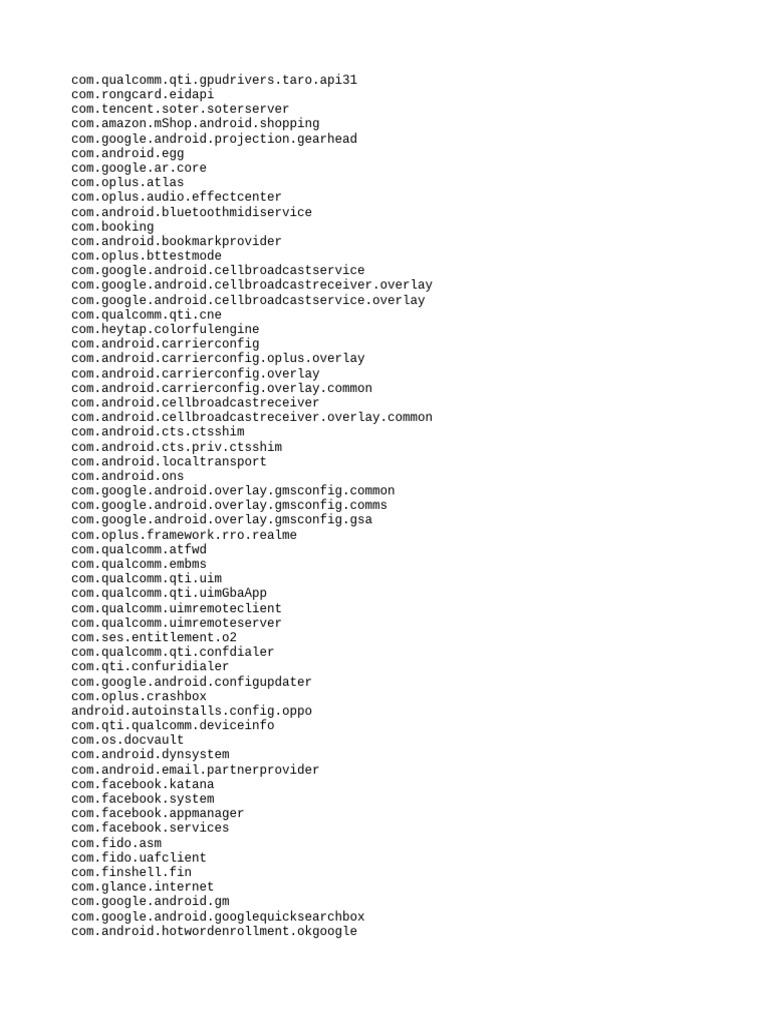 Debloat list rui4 pdf