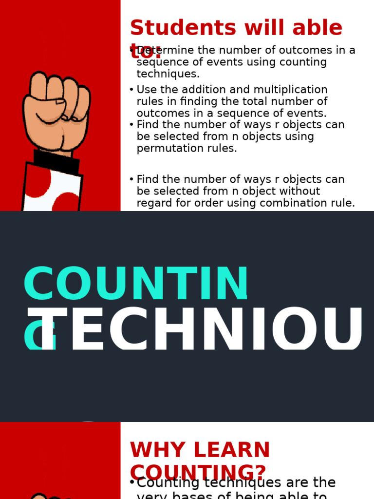 Counting pdf permutation probability