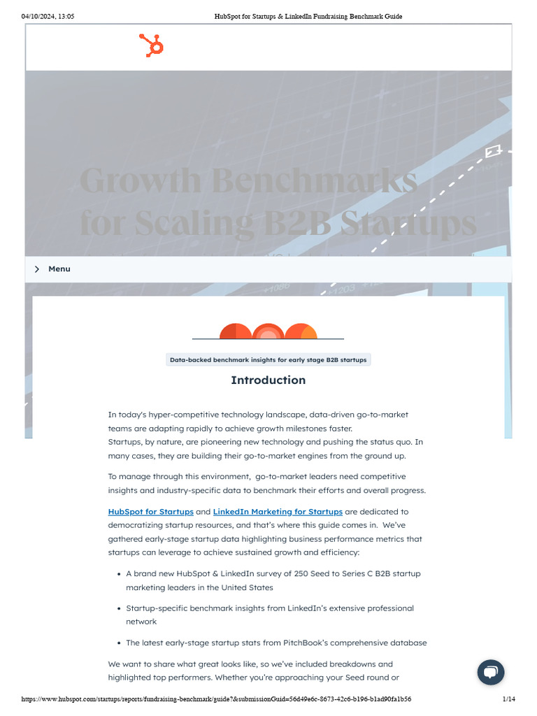 Growth Guide for B2B Startups | PDF | Startup Company | Small Business ...