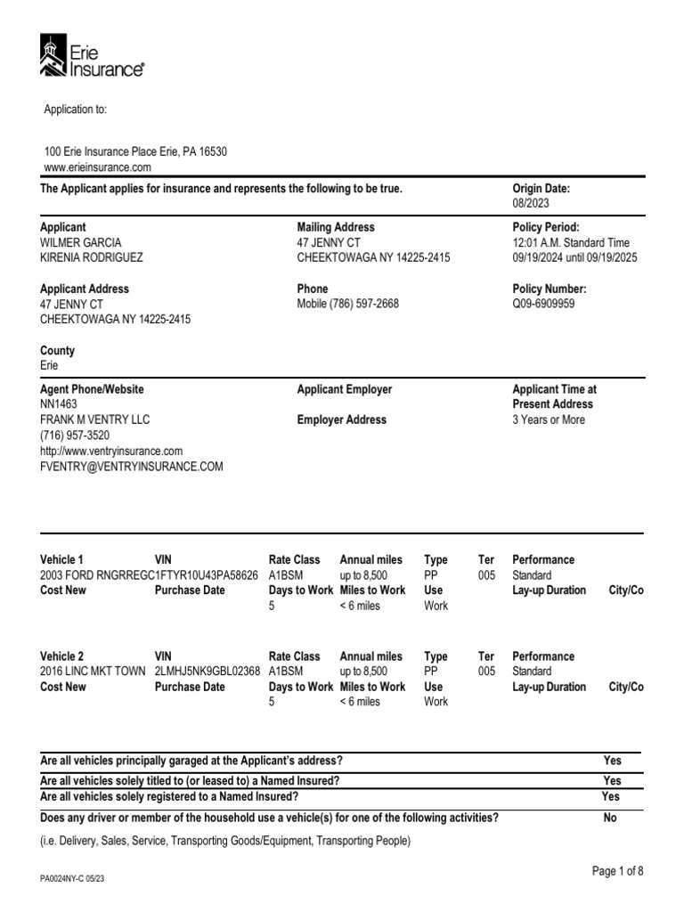 APV Application | PDF | Vehicle Technology | Insurance