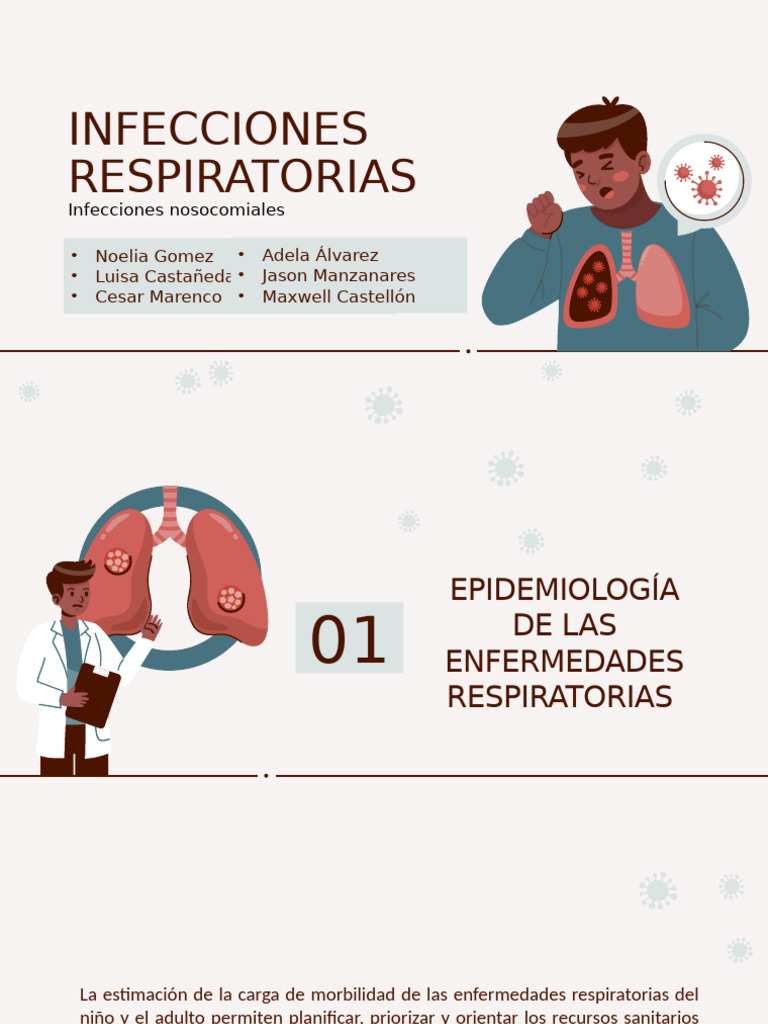Infecciones Respiratorias Nosocomiales Pdf Influenza Neumonía