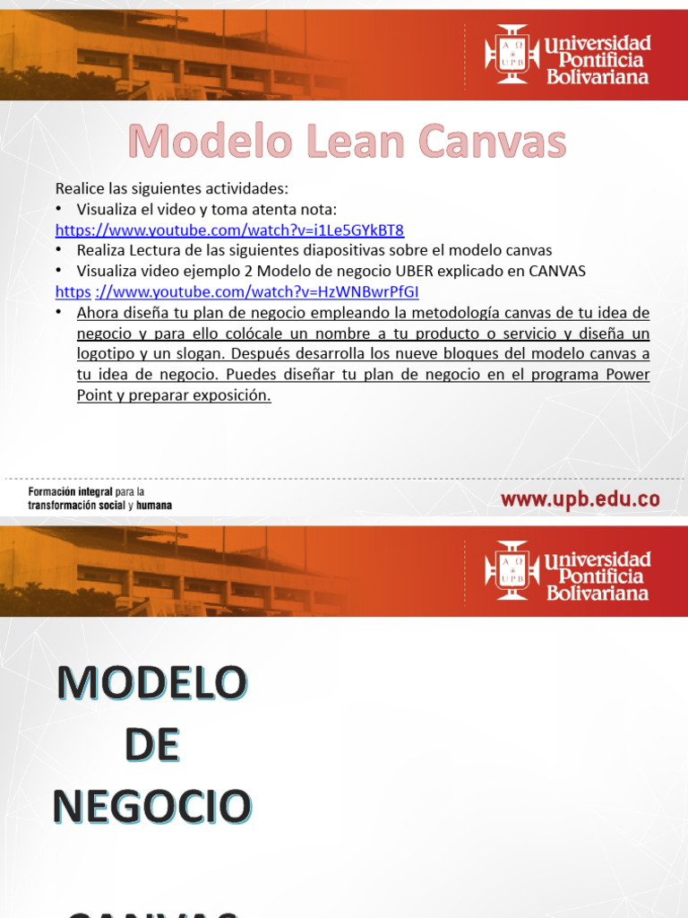 Modelo Canvas | PDF | Business | Procesos de negocio