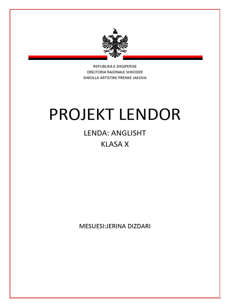 Projekt Lendor x | PDF | Microsoft Power Point | Classroom