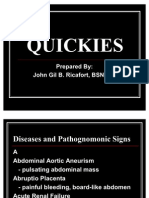 Med Surg Quickies