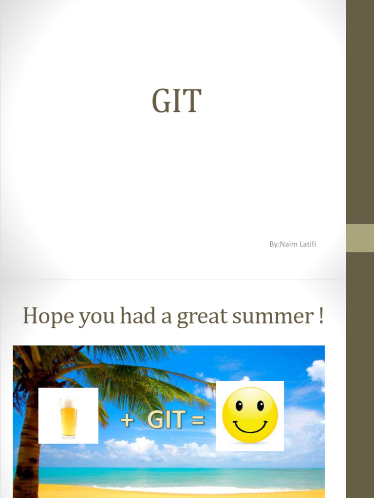 Understanding GIT: Version Control Basics | PDF | Version Control ...