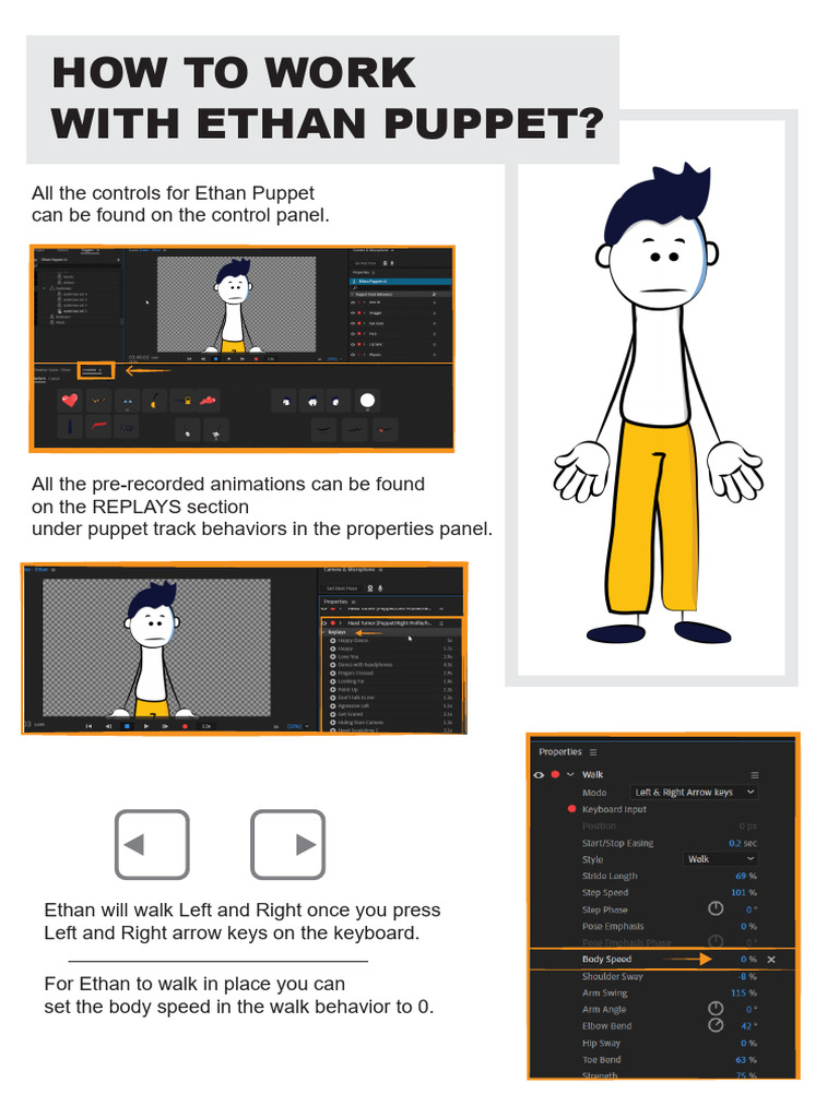 Ethan Puppet Instructions | PDF