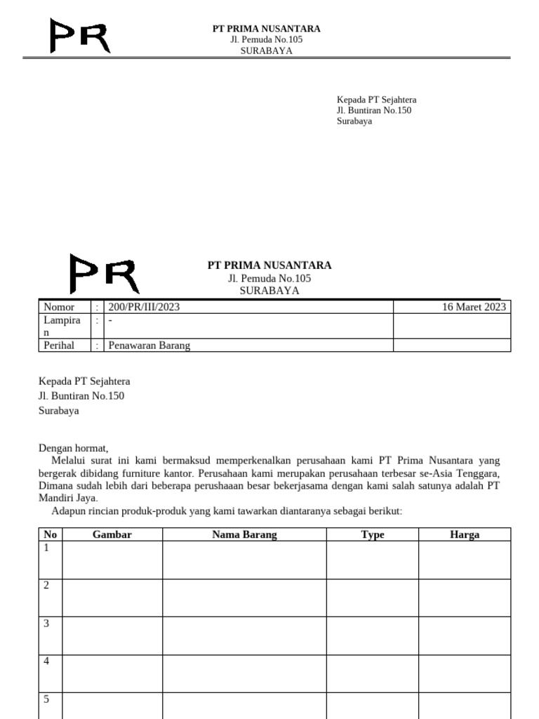 Lat 1 pt prima nusantara pdf