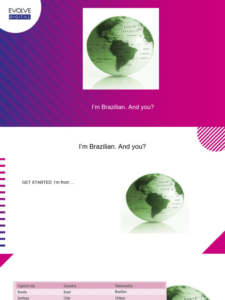 Learn to Say Where You're From | PDF