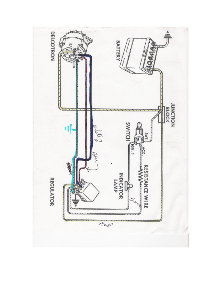 GM Alternator Wiring Diagram | PDF