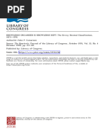 Understanding Cutter Numbers in Libraries | PDF | Linguistics | Library ...