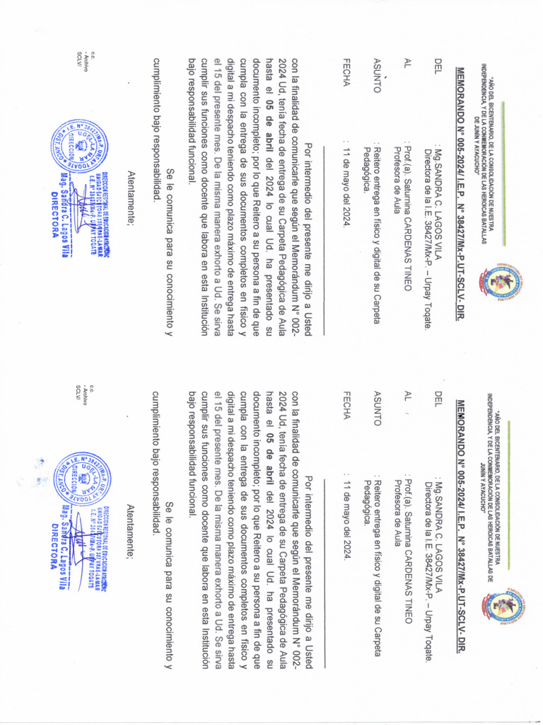 Memo 1 | PDF