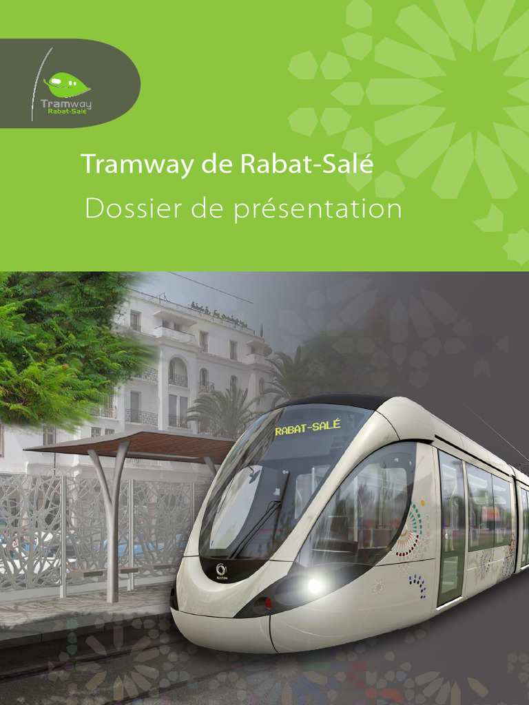 Tramway de Rabat-Salé : Projet Urbain 2010 | PDF | Tramway | Transport