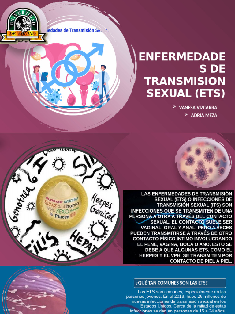 Guía Completa sobre ETS y VIH | PDF | Infección transmitida sexualmente ...