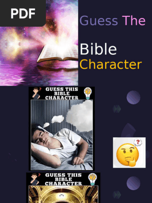 Guess the Bible Character
