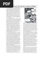 The Lottery By Shirley Jackson Pdf