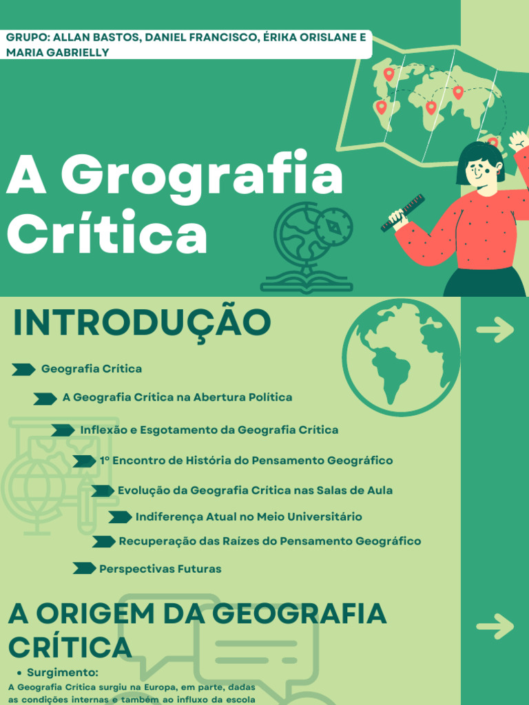 Geografia Crítica: História e Influências | PDF | Geografia | Marxismo