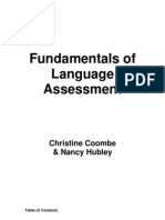 Fundamentals of Language Assessment Manual by Coombe and Hubley