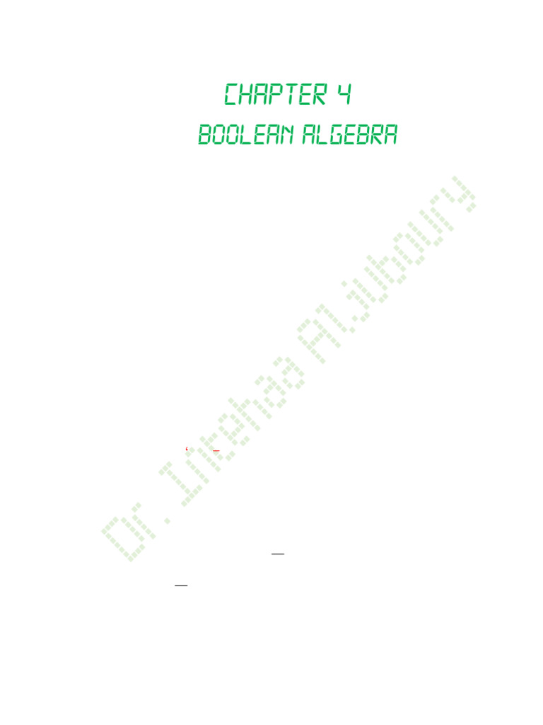Explain Boolean Laws
