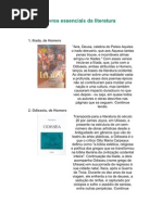 Os 100 Livros Essenciais Da Literatura Mundial