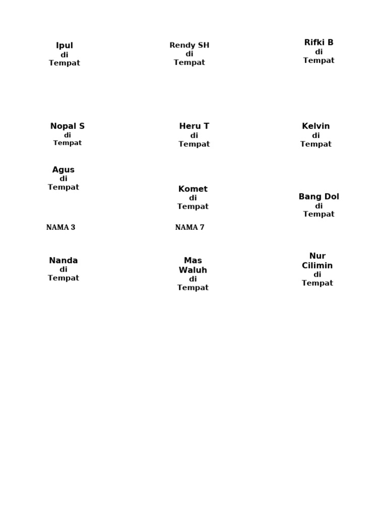 Format label undangan nikah bingkai emas pdf