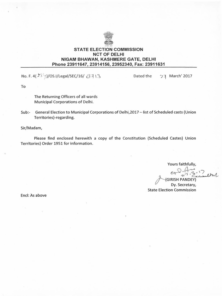 Scheduled Castes List for Delhi Elections | PDF | Dalit | Social Groups ...
