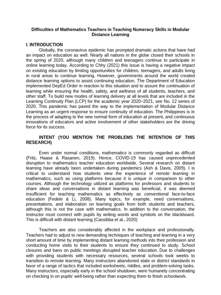 Group 4 Research 1 Pdf Learning Teachers