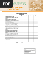 Dry Sterile Dressing Change Checklist | PDF