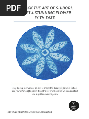 Eight Petal Flower Pattern