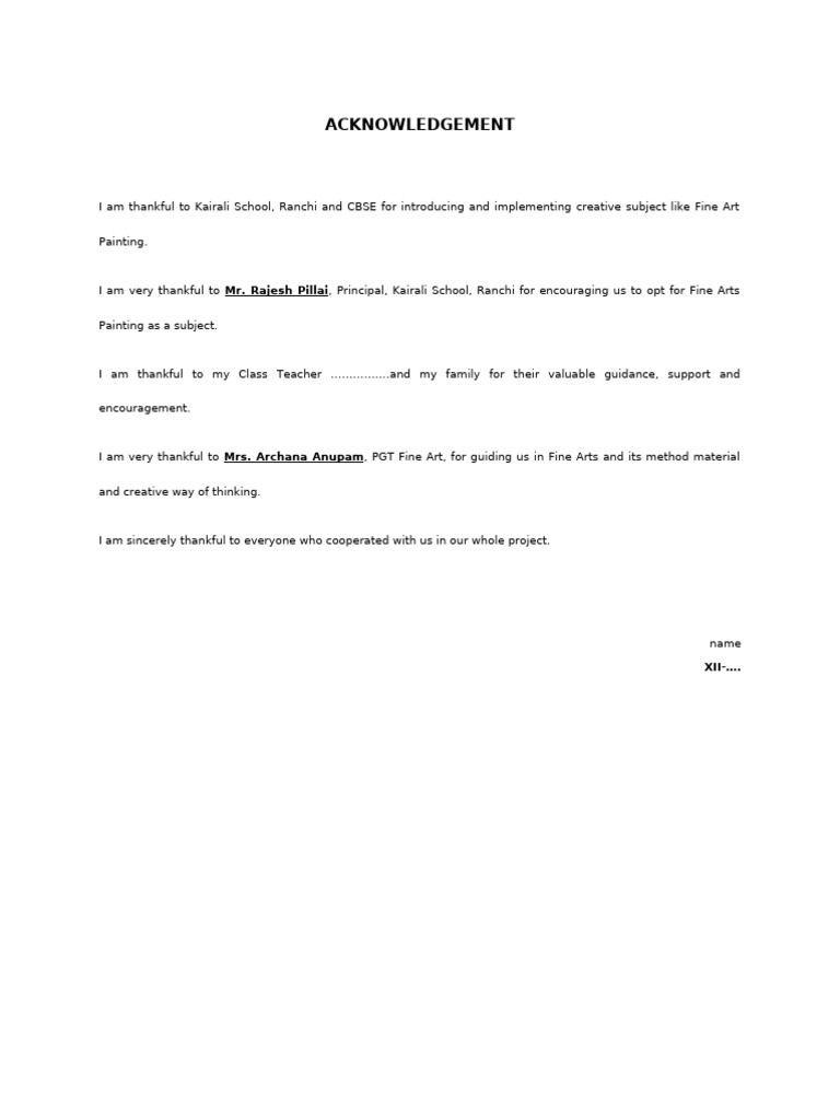 PPR 5. Acknowledgement 5 | PDF