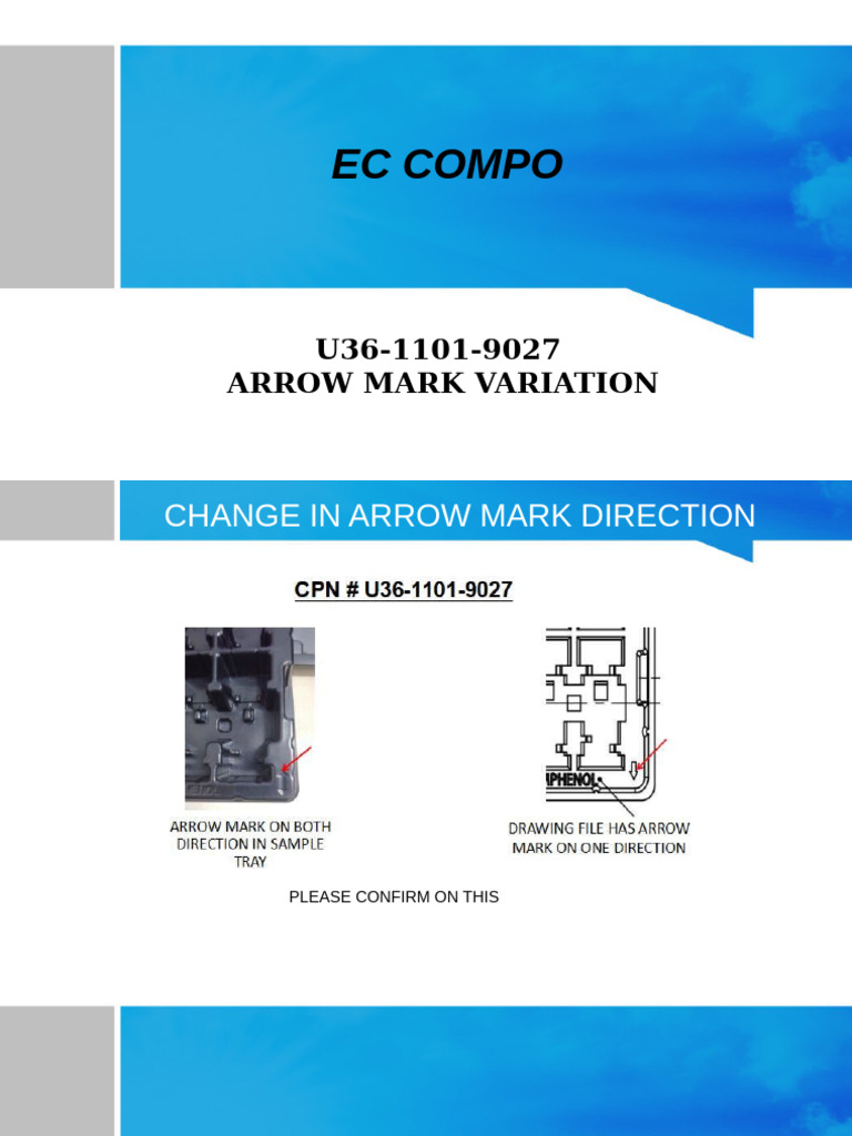 EC Compo U36 Arrow Mark Update | PDF
