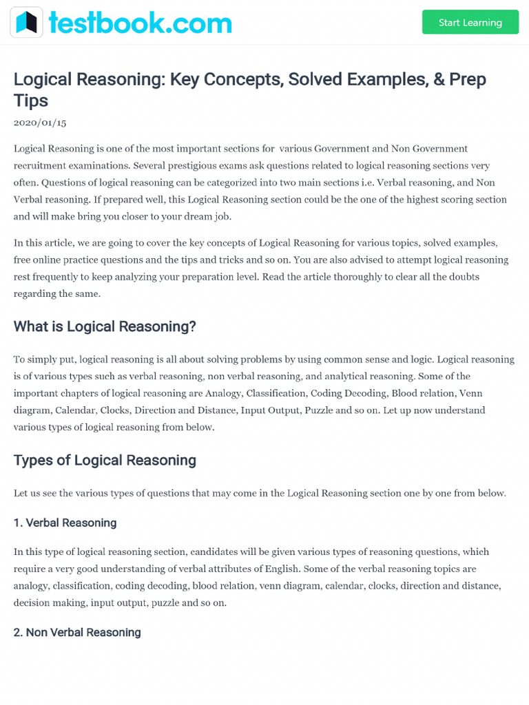 Logical Reasoning Af06f6b8 | PDF