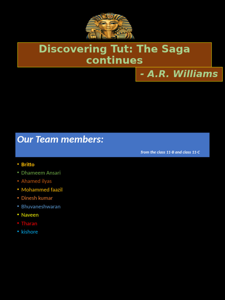 Discovering Tut | PDF