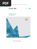 Autoform Training Manual Overview | PDF | Simulation | Computing