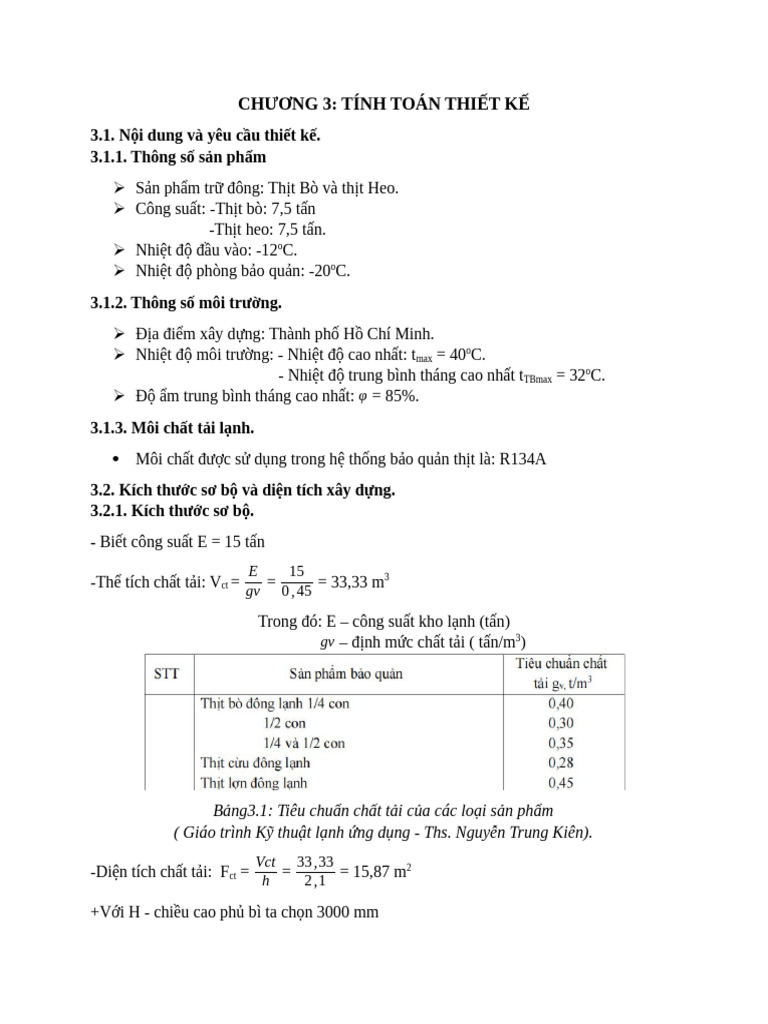 Chương 3 - Tính Toán | PDF