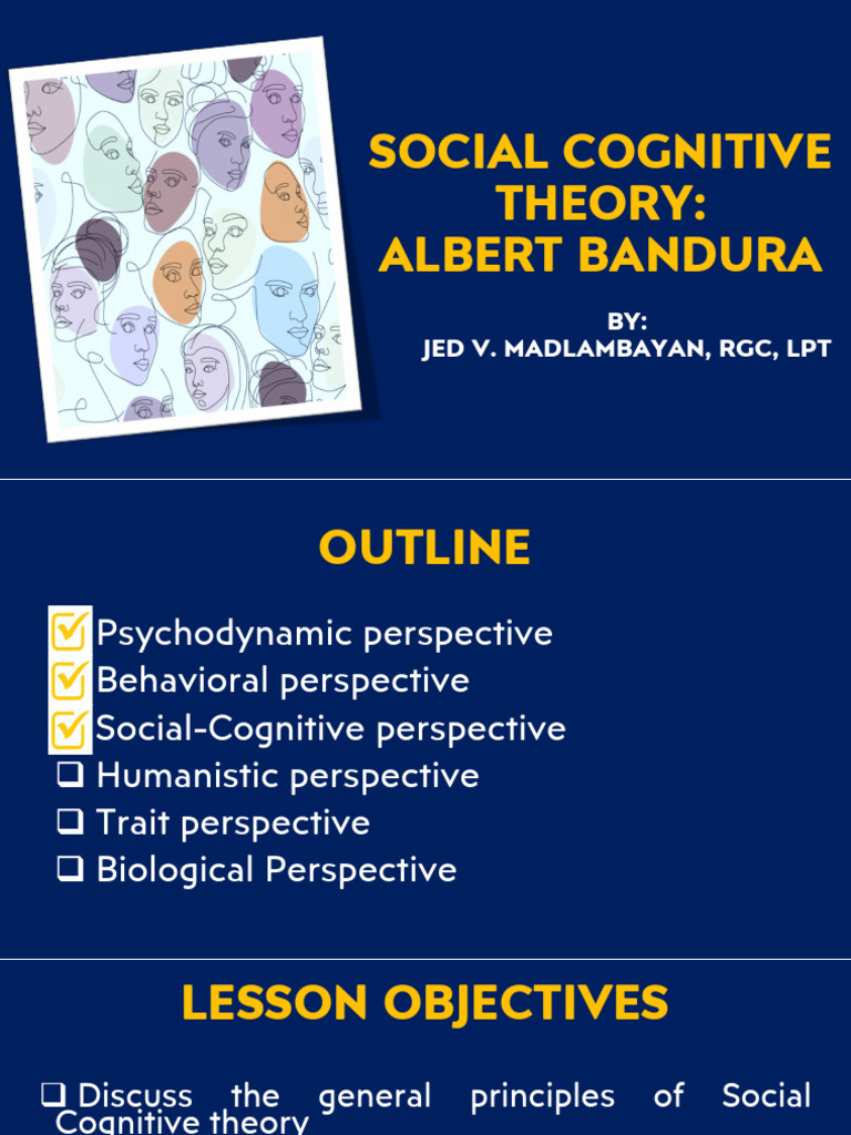 Theoper - Social Cognitive Theory | PDF | Self Efficacy | Learning