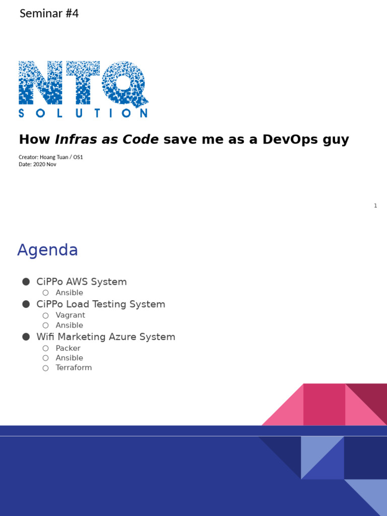 Infras as Code for DevOps Efficiency | PDF
