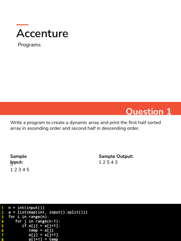 Coding Challenges for Developers | PDF | Matrix (Mathematics ...