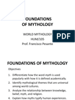 Foundations of Mythology