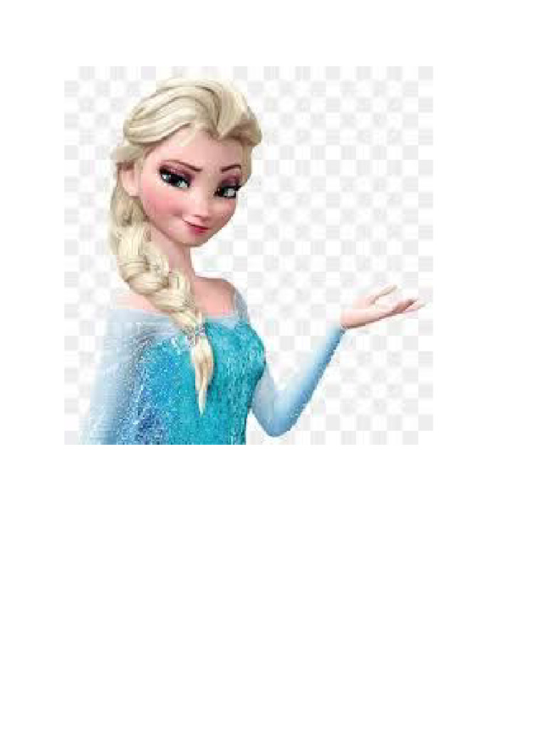 Frozen Elsa Printout | PDF
