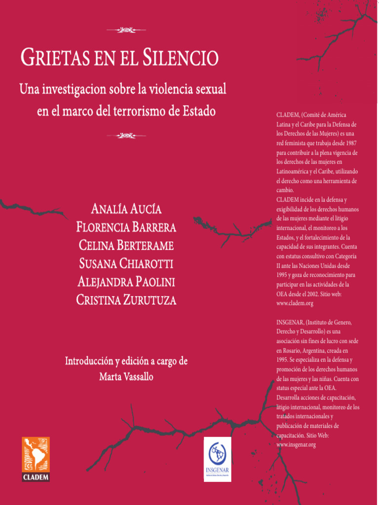 Violencia sexual y terrorismo de Estado | PDF | Política | Ciencias ...