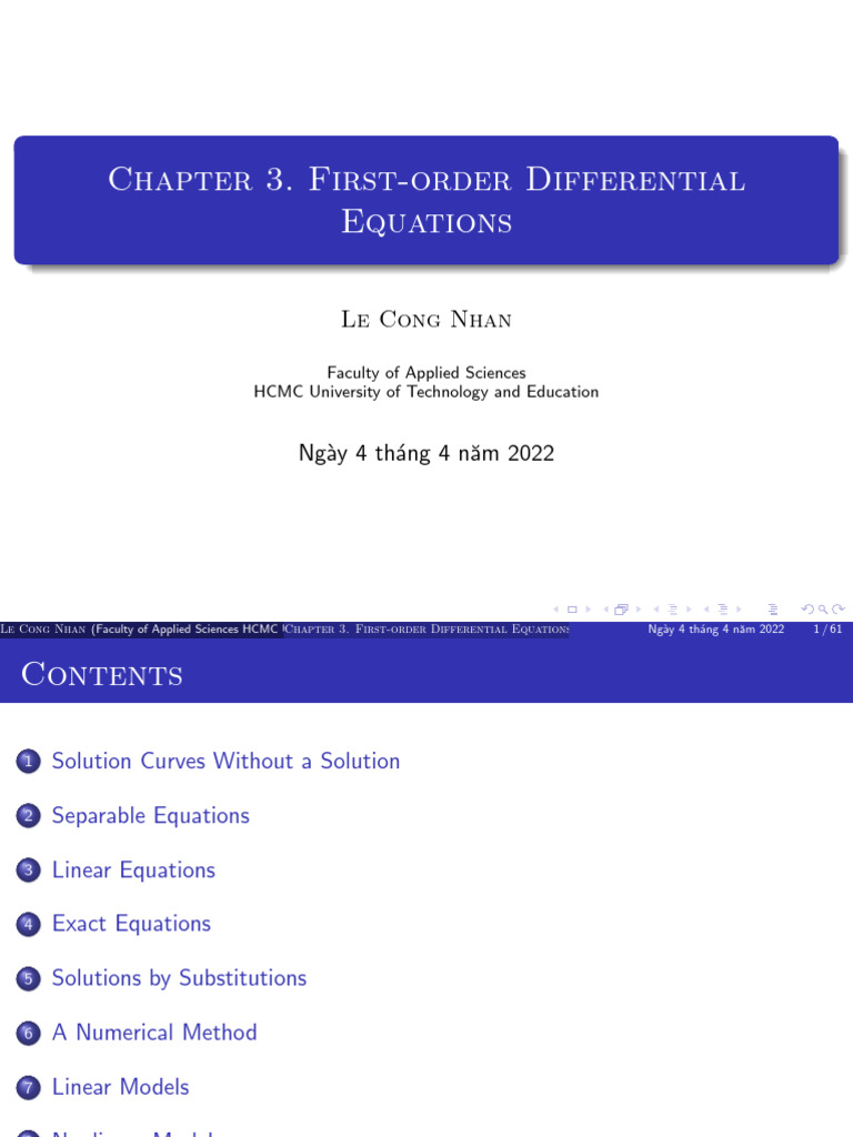 Nonlinear System Example
